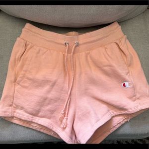 Champion Reverse Weave Comfort  Peach Women's Shorts Size L